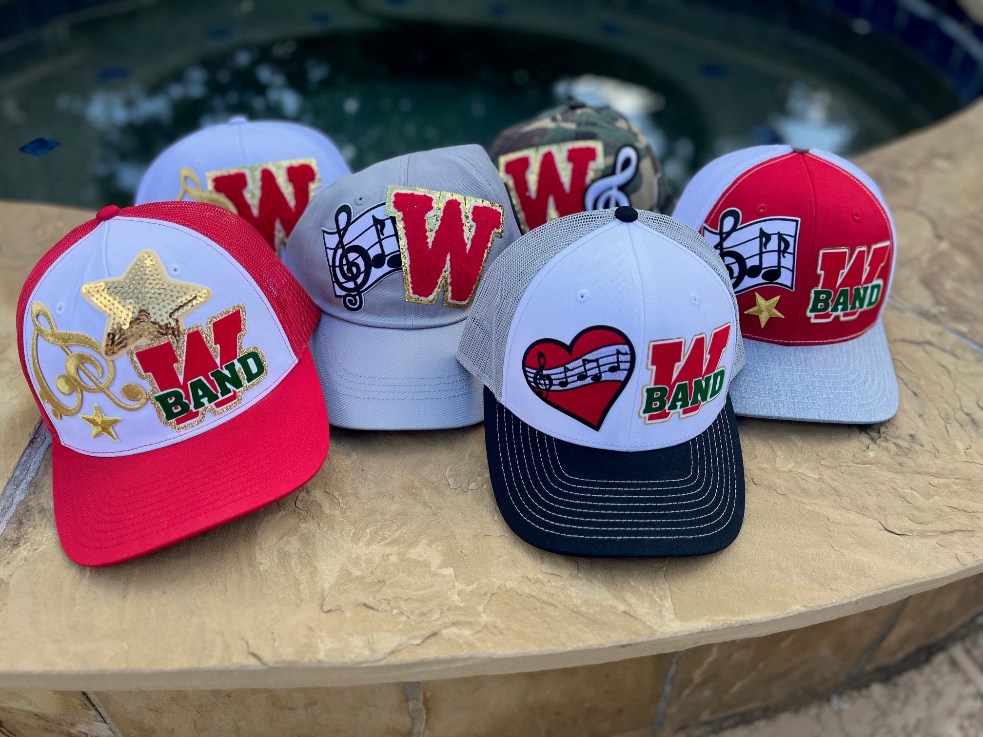 Hats With Optional TWHS Band Guard Patches GaylaMade hats-with-optional-twhs-band-guard-patches-gaylamade